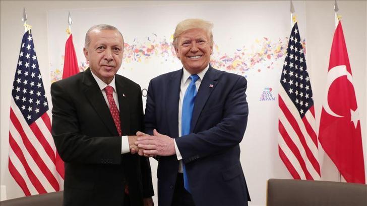 Trump'tan Cumhurbaşkanı Erdoğan övgüsü: Benim dostum ve saygı duyduğum biri