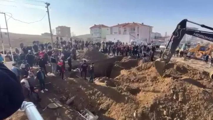 Ankara'da göçük: Can kaybı 2'ye yükseldi