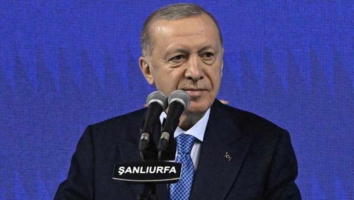 Cumhurbaşkanı Erdoğan Şanlıurfa'da: Ya o silahlar gömülecek ya da Türkiye'ye silah doğrultanlar gömülecek