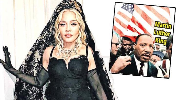 Madonna'dan Trump'a gönderme