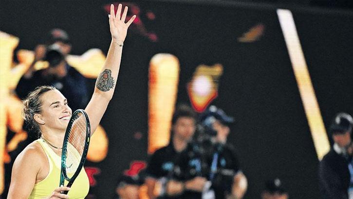 Sabalenka finalde