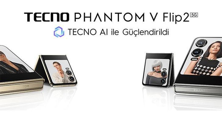 Moda ve Teknolojiyi Birleştiren Harika Seçim: TECNO PHANTOM V Flip2 5G Türkiye’de