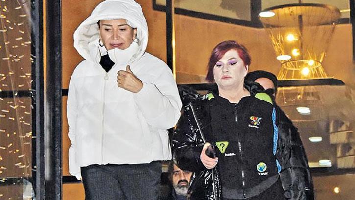 Demet Akbağ ile Bestemsu Özdemir'den Baldız'a baskın!