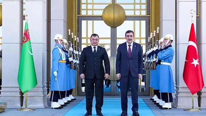 Cumhurbaşkanı Yardımcısı Yılmaz: Türkmen gazının 1 Mart'tan itibaren Türkiye'ye ulaşmasını planlıyoruz