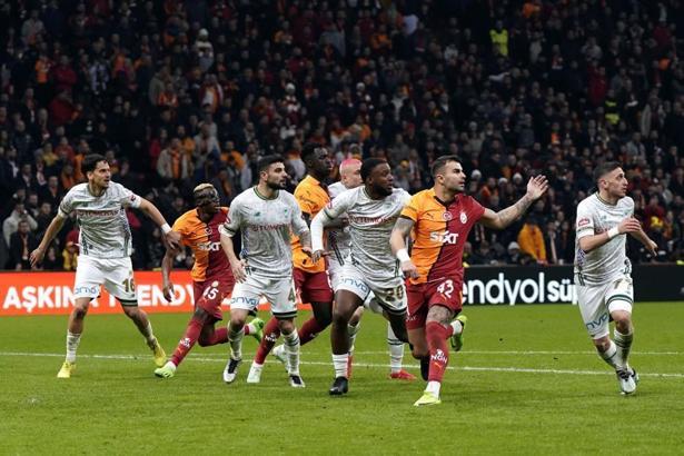 Fair-play puanıyla devam! Galatasaray, Konyaspor'a diş geçirmedi
