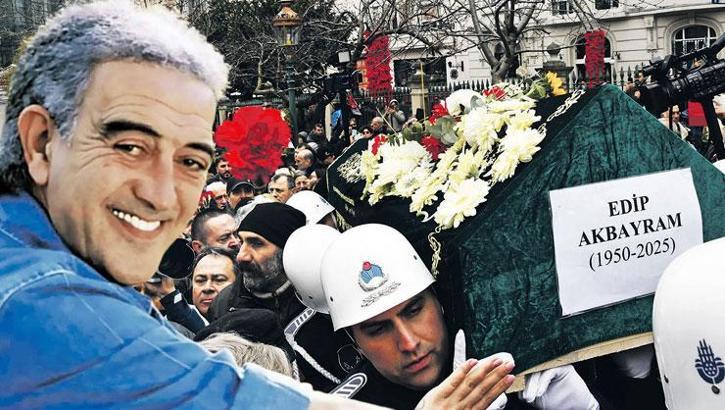 Edip Akbayram'a sevenlerinden son veda!