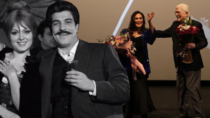 2 dev sahnede! Türkan Şoray ve İzzet Günay 57 yıl sonra yan yana