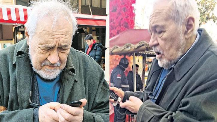 Tarihçi Prof. Dr. İlber Ortaylı'nın tuşlu telefonu dikkat çekti!