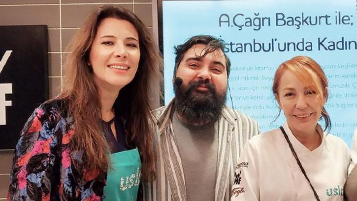 Saray yemeği yaptılar! Kadın olmanın önemini anlattı