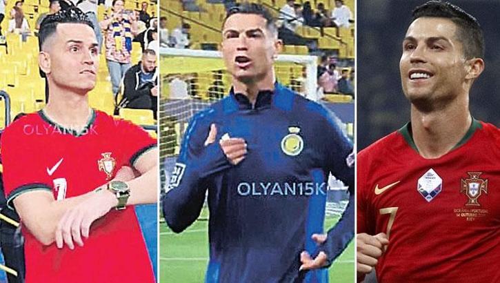 Ronaldo'nun sevgi dili: 'Çok çirkinsin'