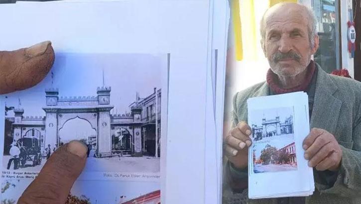 65 sene önce dedesinden aldığı fotoğraf hayatını değiştirdi!