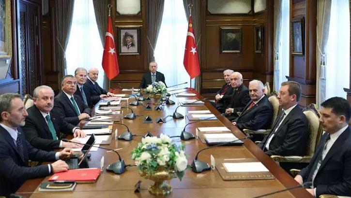 Cumhurbaşkanı Erdoğan başkanlığında Yüksek İstişare Kurulu toplandı