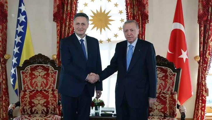 Cumhurbaşkanı Erdoğan, Becirovic'i kabul etti