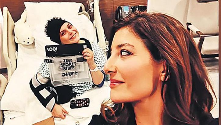 Kızılcık Şerbeti’nin ‘Nilay’ı Feyza Civelek'in kırık koluna ameliyat