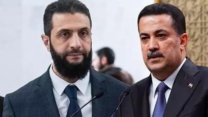 Irak Başbakanı Sudani ve Suriye Cumhurbaşkanı Şara görüştü