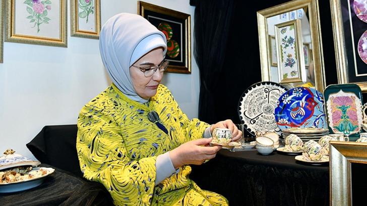 Emine Erdoğan'dan TOGEM-DER'in Cemre Çarşısı paylaşımı yaptı