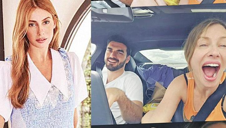 10 yaş küçük genç sevgilisiyle çok mutlu!