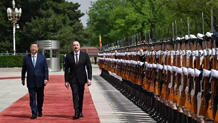 Şi Cinping ve Aliyev'den ortaklık mesajı