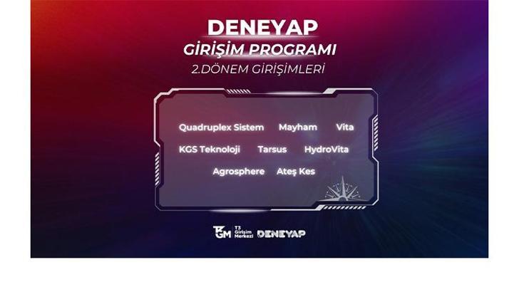 DENEYAP Girişim Programı 2. dönem girişimleri belli oldu
