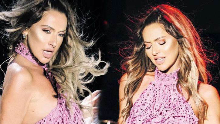 Hadise 2025 turnesinde rüzgar gibi esti