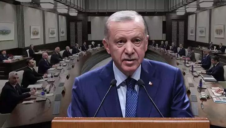 Cumhurbaşkanı Erdoğan başkanlığında Cumhurbaşkanlığı Kabinesi toplandı