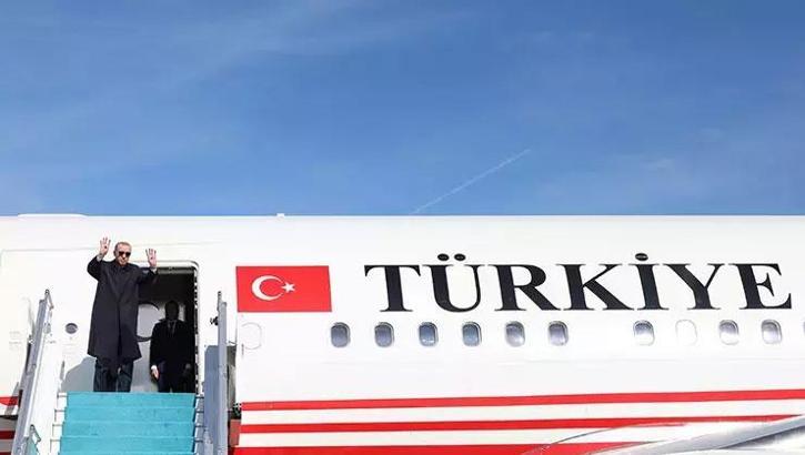 Cumhurbaşkanı Erdoğan, Türkiye-İtalya Dördüncü Hükümetlerarası Zirvesi için İtalya'ya gitti