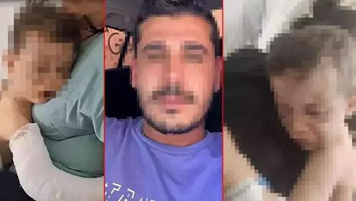 2 yaşındaki bebeği döverek hastanelik eden caniler gözaltında!