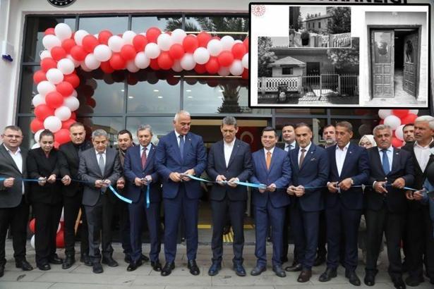 Metruk bina modern kütüphaneye dönüştü; açılışı Bakan Ersoy yaptı