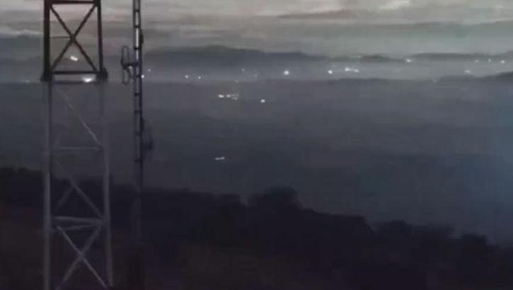 Şili'de uçak düştü! Sağ kurtulan yok