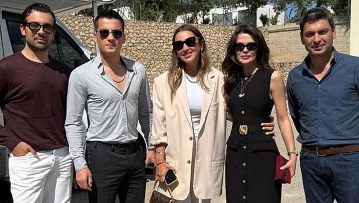 Uzak Şehir setine sürpriz ziyaret! Hadise, oyuncularla bir araya geldi