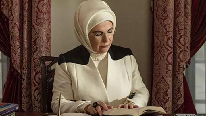 Emine Erdoğan'dan Şeyha Fatima Bint Mubarak ile çocuk evlerine ziyaret