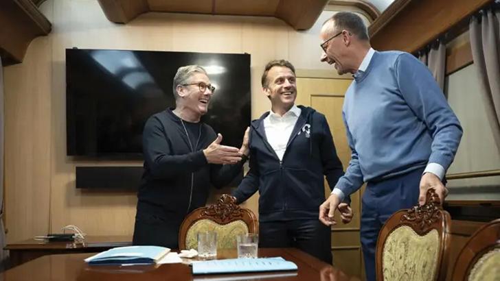Macron, Merz ve Starmer hakkında uyuşturucu madde iddiası! Fotoğrafla ortaya çıktı