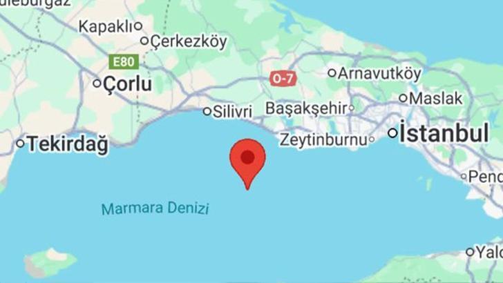 İstanbul'da 3.8 büyüklüğünde deprem