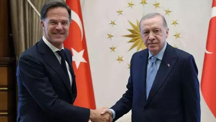 Cumhurbaşkanı Erdoğan, Rutte'yi kabul etti! 'Barış fırsatı kaçırılmamalı'