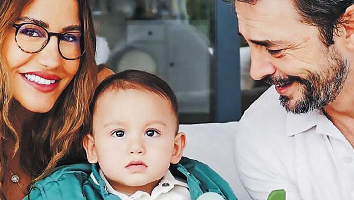 Ahmet Kural ve Çağla Gizem Şahin'in oğulları Kemal bebek 1 yaşında