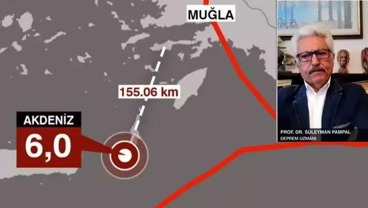 Muğla açıklarında 6 büyüklüğünde deprem sonrası uzman isimden korkutan yorum