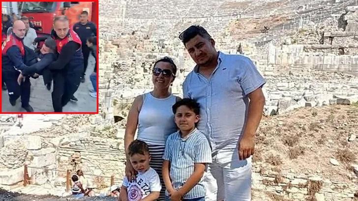 Yangında eşi ve iki çocuğu öldü! Şüphe korkunç gerçeği ortaya çıkardı