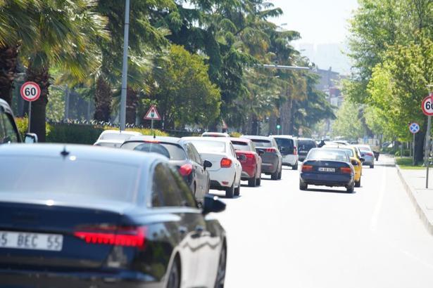 Samsun'da trafiğe kayıtlı araç sayısı 508 bin 377 oldu