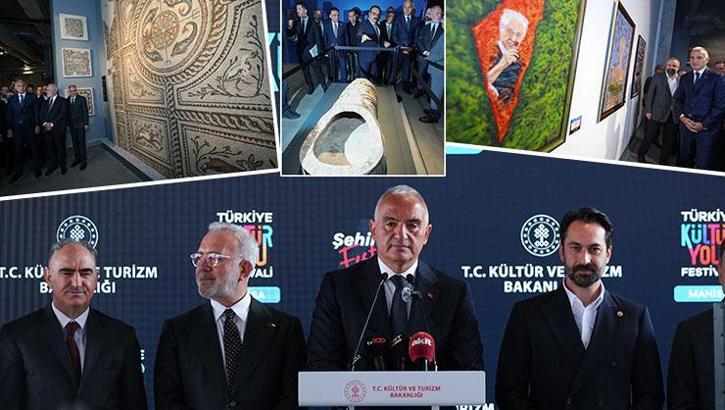 Türkiye Kültür Yolu Festivali Manisa'da başladı! Bakan Ersoy: Manisa'nın ekonomisi ve turizmi için ciddi bir kazanım olacak