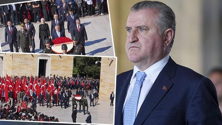 19 Mayıs Atatürk'ü Anma, Gençlik ve Spor Bayramı kutlanıyor! Bakan Bak Anıtkabir’de