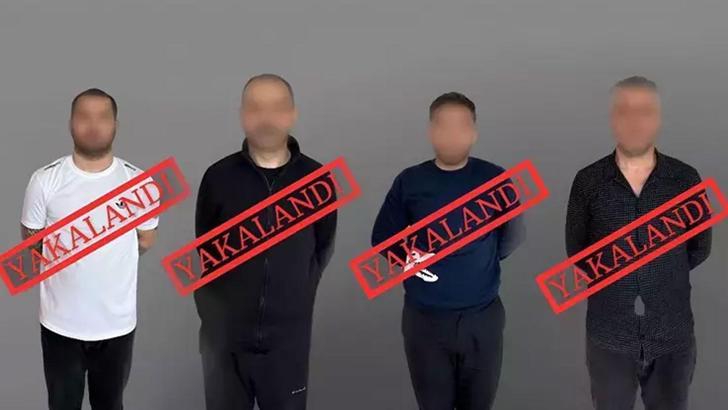 Kırmızı bültenle aranan 4 kişi yakalanıp Türkiye'ye getirildi
