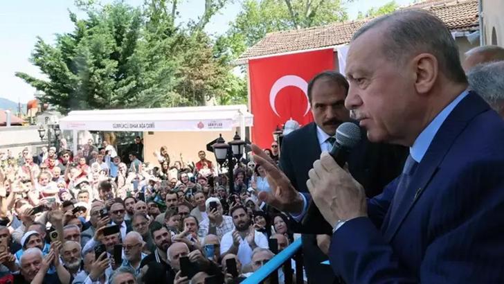 Gümrükçü İshak Ağa Camii açıldı! Cumhurbaşkanı Erdoğan açılışta, 'Bu ibadethanenin yapımında emeği geçen herkesi minnetle anıyorum' dedi