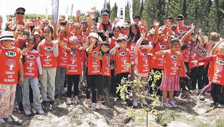 5 yılda 2.2 milyon fidan