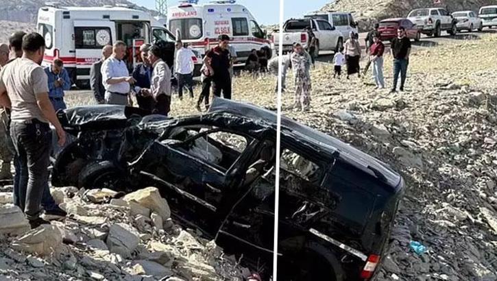 Araç şarampole devrildi! 3 kişi öldü, 3 kişi yaralandı