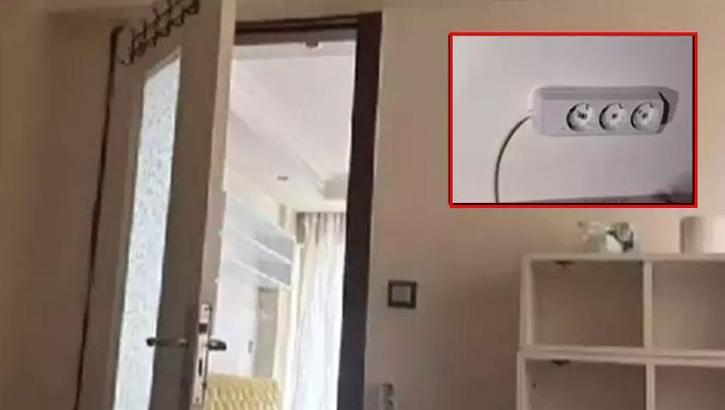 Gizli kamera rezaleti bu kez apartta yaşandı! Prizdeki ışığı takip edince ortaya çıktı