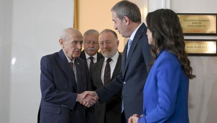 DEM heyetinden Bahçeli ziyareti