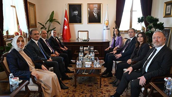 DEM Parti’nin AK Parti ziyareti sona erdi