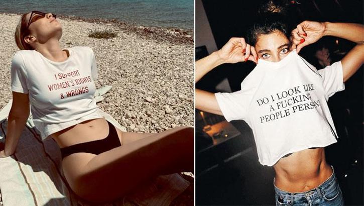 Mesajlı tişört akımı bu yıl geri döndü