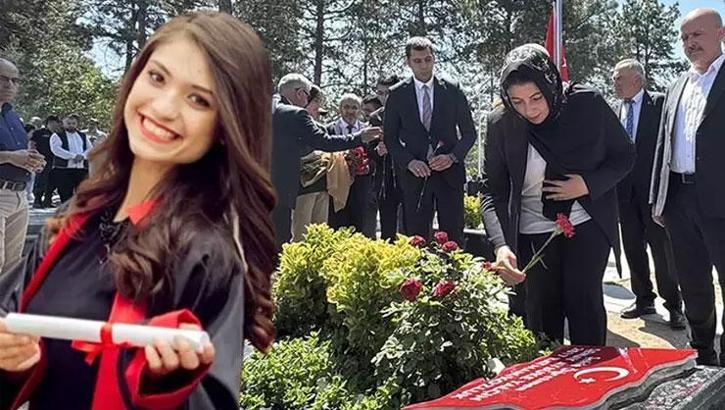 Şehit öğretmen Şenay Aybüke Yalçın, kabri başında anıldı