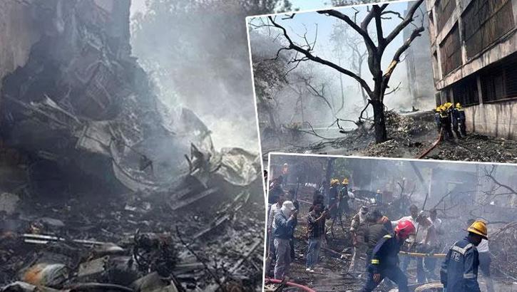 Hindistan'da yolcu uçağı düştü! 242 kişiyi taşıyordu: Eski başbakan da aralarında olabilir